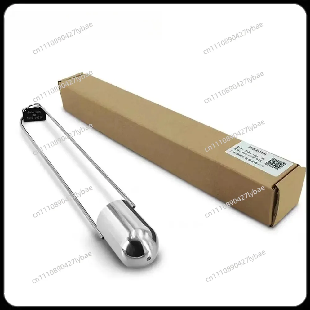 

1pcs Zahn Cup Viscosity Cup 1#2#3#4#/5# Dip Type Stainless Steel Viscometer Flow Cup for Paint Finishes Oil
