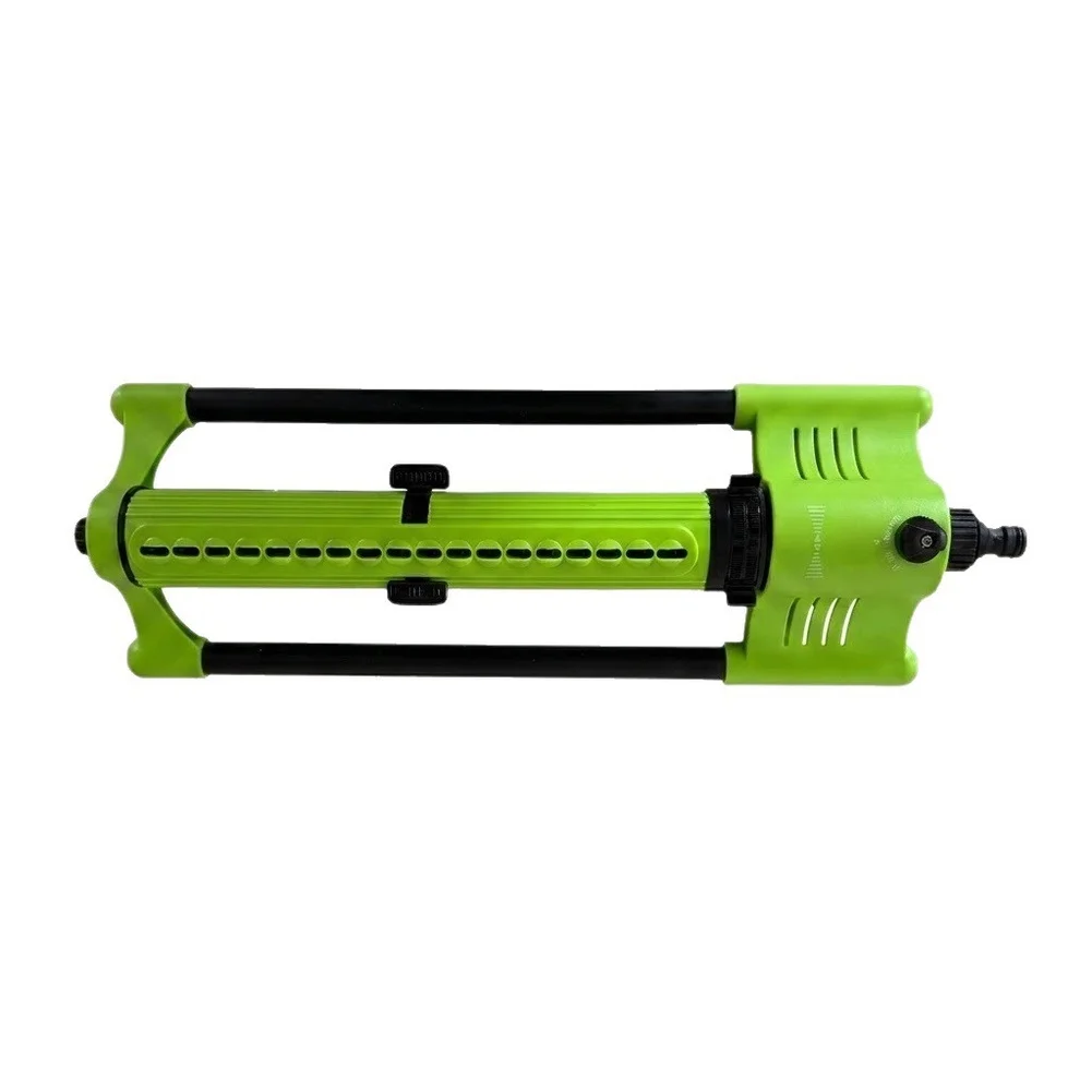 18 Hole Sprinkler Oscillating Sprinkler Precision Nozzles Uniform Water Distribution Abs Aluminum Construction