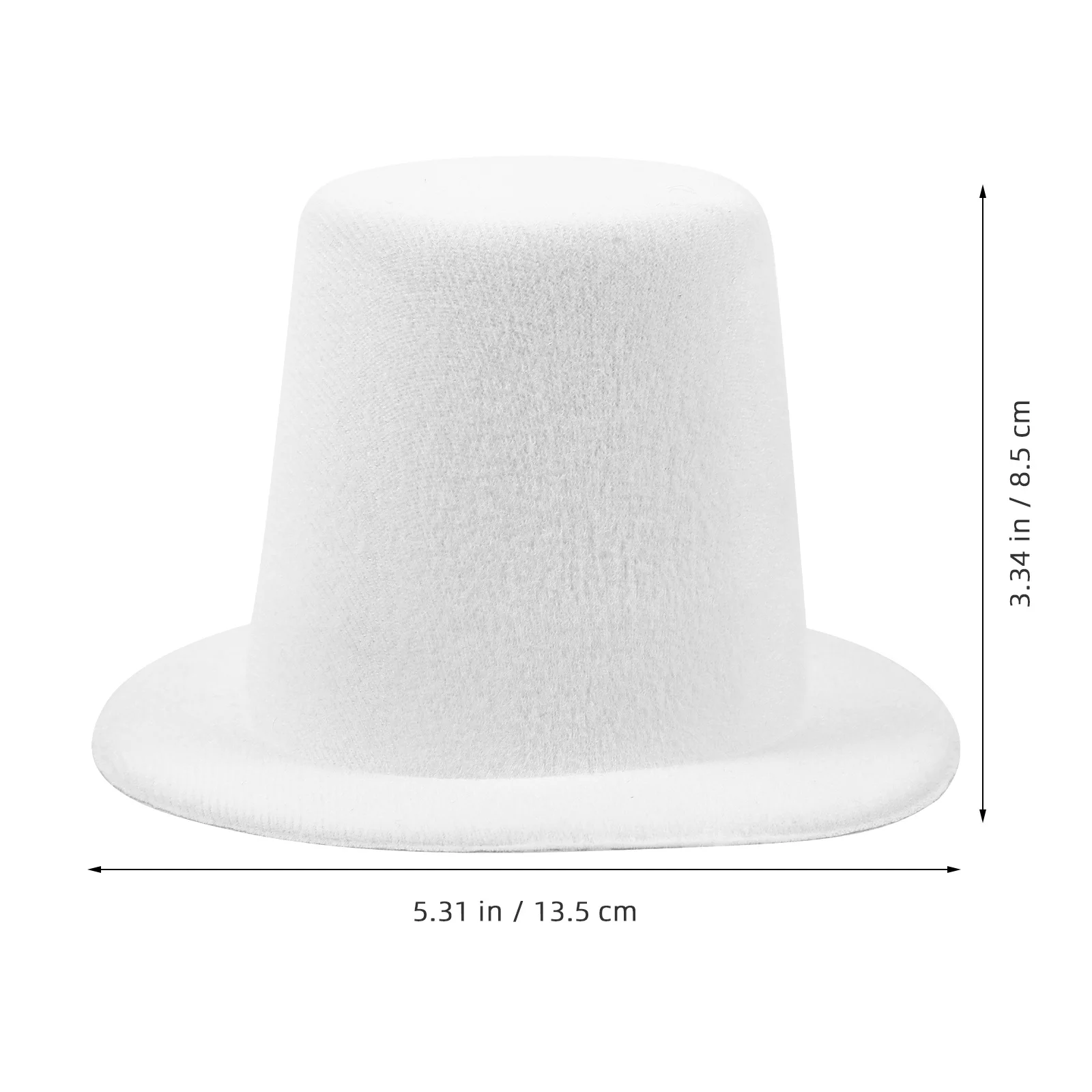 Mini chapeaux pour accessoires, chapeaux décoratifs artisanaux de bricolage, petits chapeaux formels, chapeau de bonhomme de neige de noël, fournitures de fête,