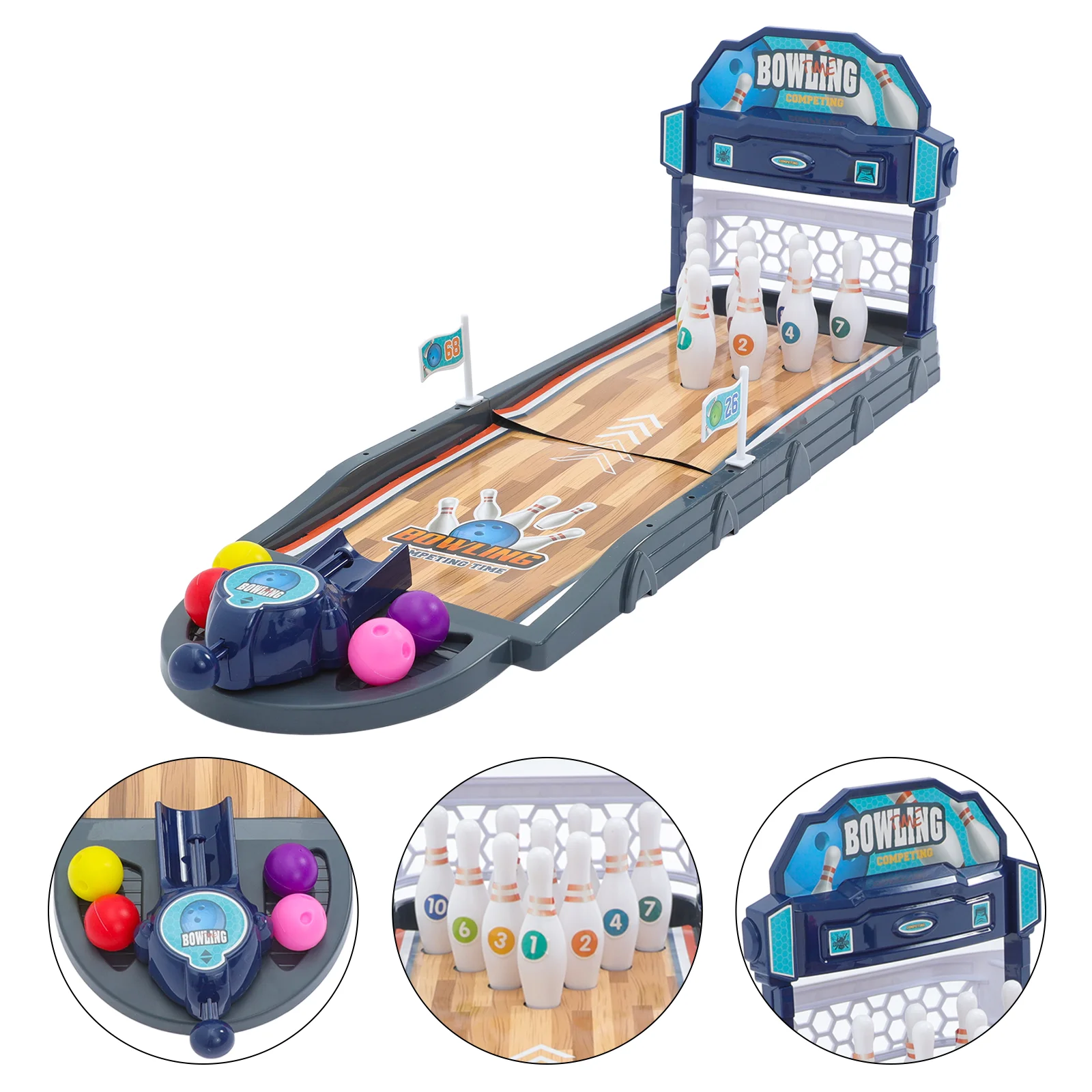 

Bowling Ball Toy for Kids Outdoor Game Arcade Pin outside Toys Interesting Toddler Indoor Abs Children Sports Games