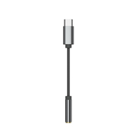 KZ AM01 Type-C to 3.5mm Audio Adapter Line 32bit/384kHz Hi-Fi DAC + IC Amplifier Dual Chip Earphone Audio Cable