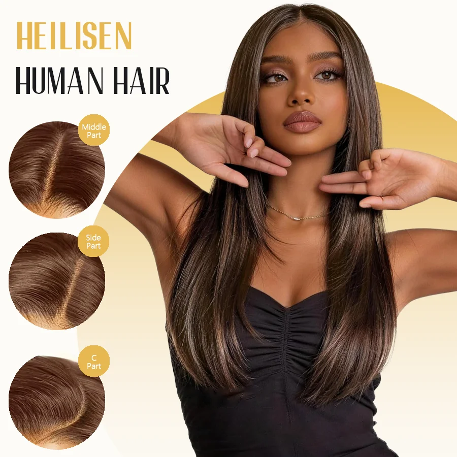 Czekoladowo-brązowa, idealnie  – Hd Lace Frontal Wig Human Hair Pre Plucked recenzja i cena