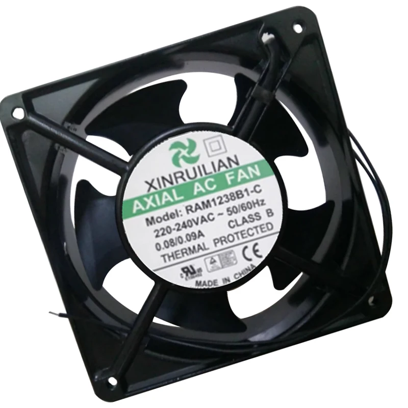 120x120x38mm RAM1238B1 220-240V 12038 0,08/0,09A Ventilador CA axial