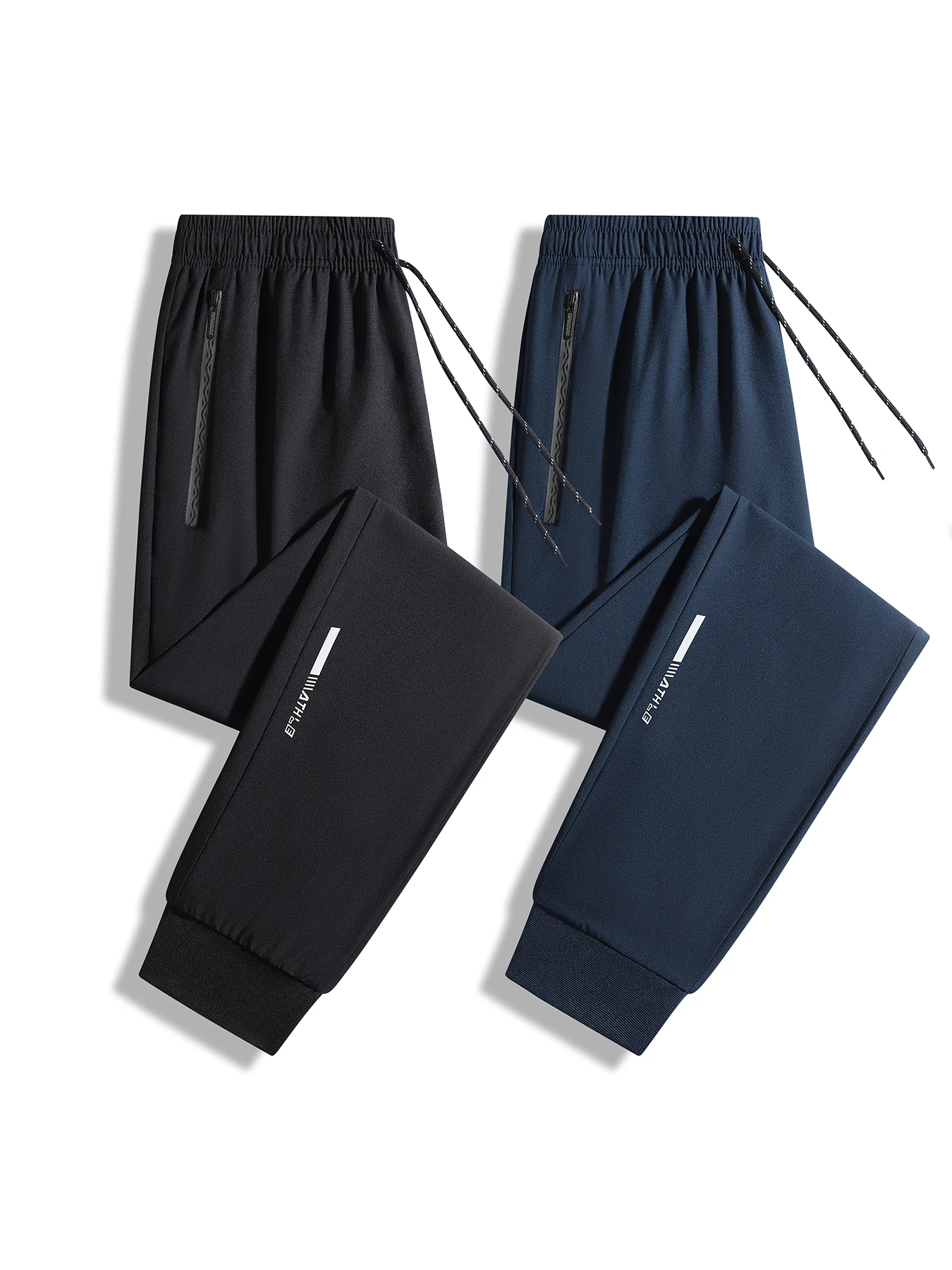 

Men's Fashionable and Novel Summer Solid Color Casual Sports Outer Trousers Slightly Elastic Breathable and Comfortable Xq-052