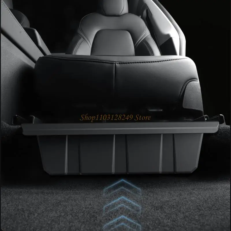 N5KD Car Under Storage Waterproof Vehicle Storage Box Easy Installation Vehilce Accessories for Car