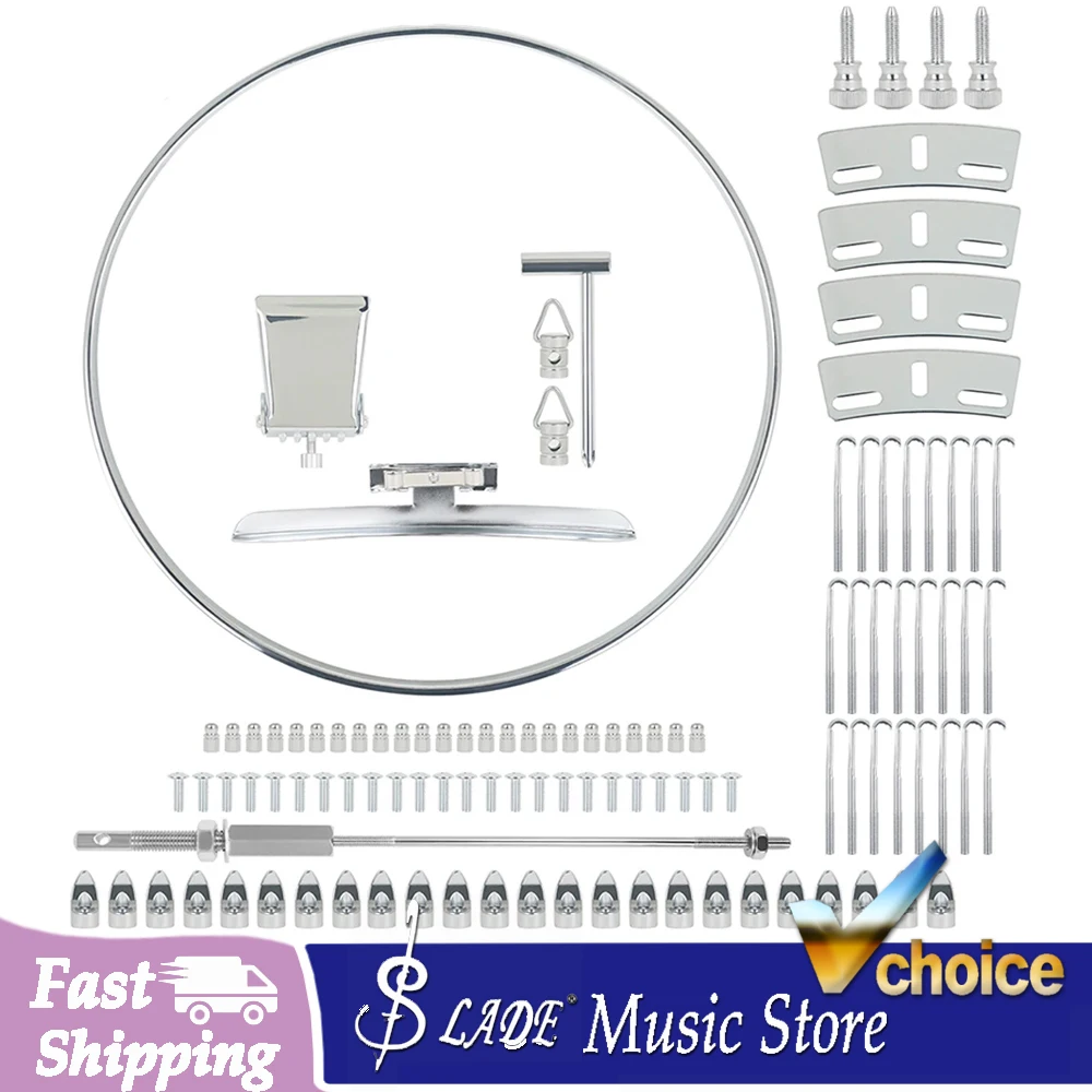 1 Set Maintenance Tools for Banjo Parts Rust Proof Metal Banjo Repair Tool for 4/5/6 Banjo String Instrument Accessories