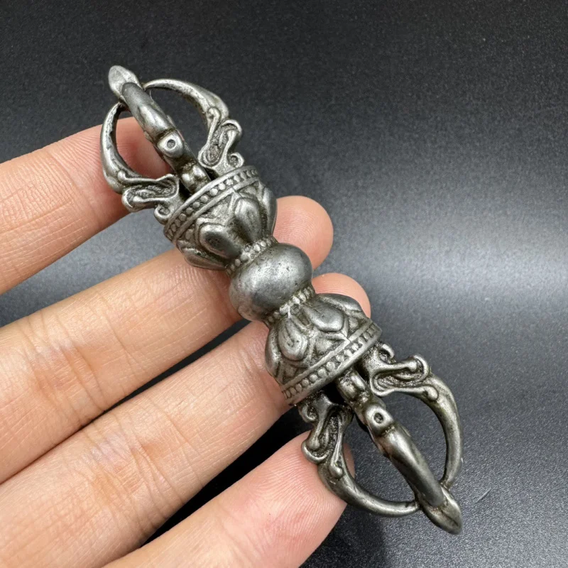 Wholesale Antique Bronze Tiantie Five-Strand Vajra Ornaments Antique Collection Tibetan Accessories Pendant Pendant Crafts