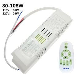 Wyjście 24V 2.4G pilot LED sterownik 80-108W power suppply do podwójne kolory LED strip ściemnianie i zmiana koloru