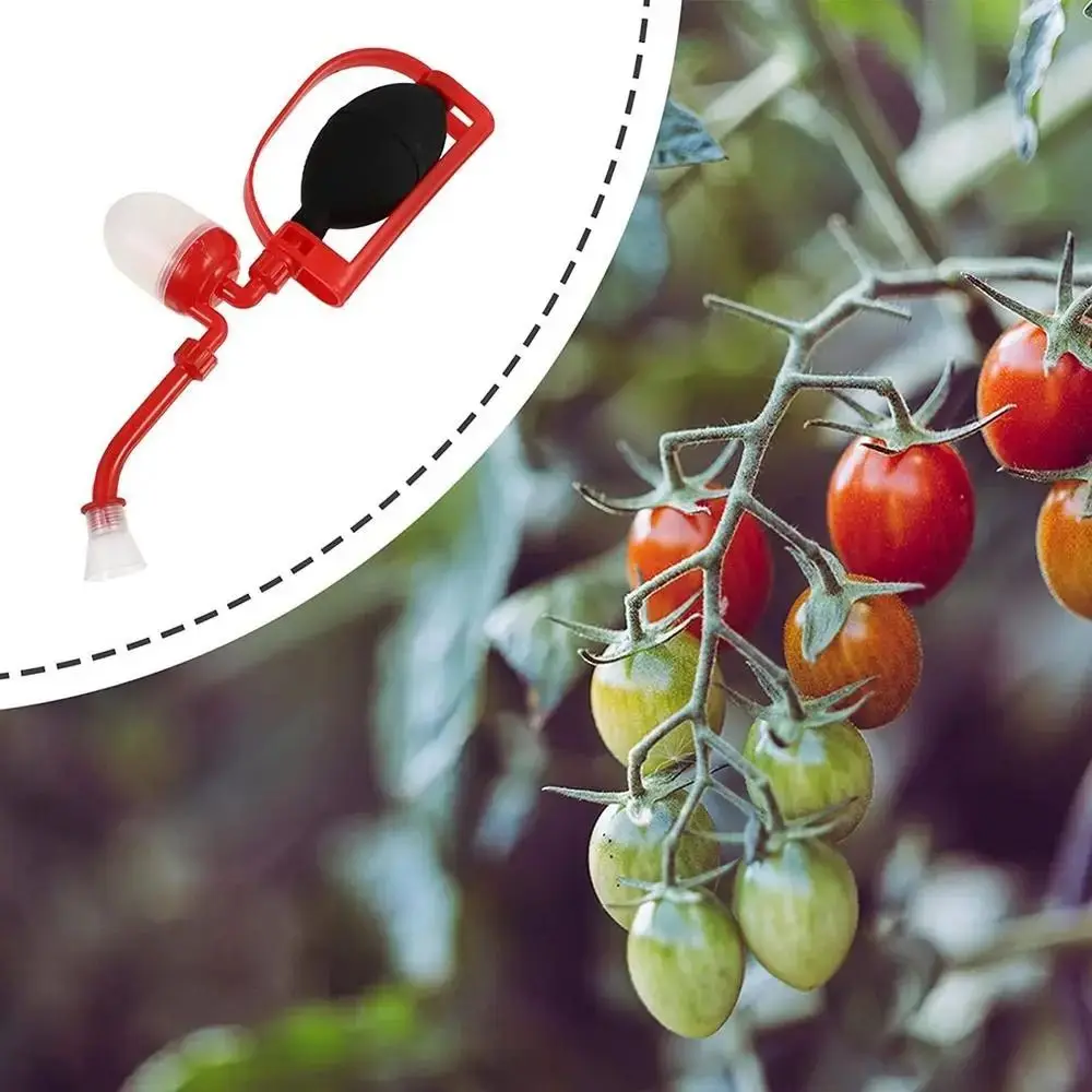 Garden Supplies Professional Flower Pollinator Tool Portable Manual Powder Sprayer Plastic Tomato Pollinator Orchard
