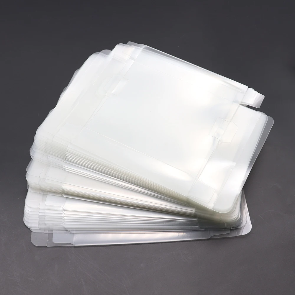 5/10/20 قطعة صندوق بلاستيكي شفاف عالي الجودة حامي لعبة خرطوشة حافظة PET ل GameBoy لون متقدم ل GB GBC GBA NGPC #4