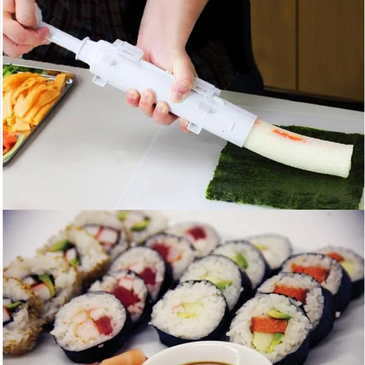 

Cylindrical Sushi Making Machine, Japanese Rolled Rice Meat Mold, Kitchen Accessories,Cylinder Sushi Making Machine,