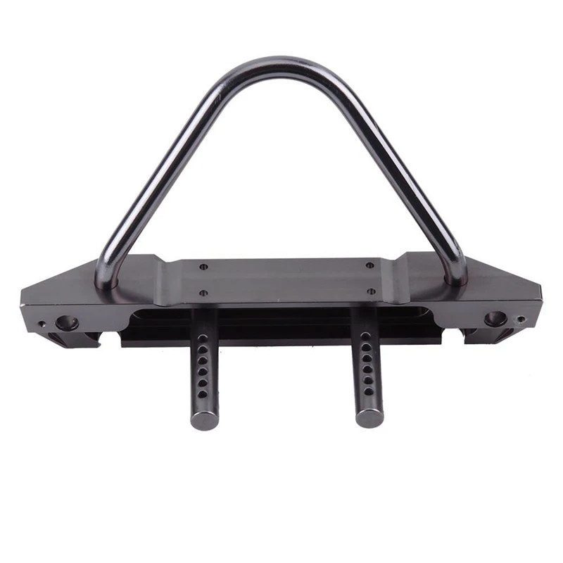 RC Car Front Bumper Metal RC Model Parts For Axial SCX10 Jeep Wrangler 1/10 Remote Control Crawler CNC Machined