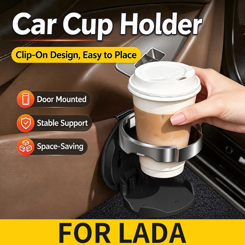 Automotive Side Cup Holder for Lada Niva Legend Vehicle Interior Beverage Rack Car Bottle Storage Bracket Drink Mount