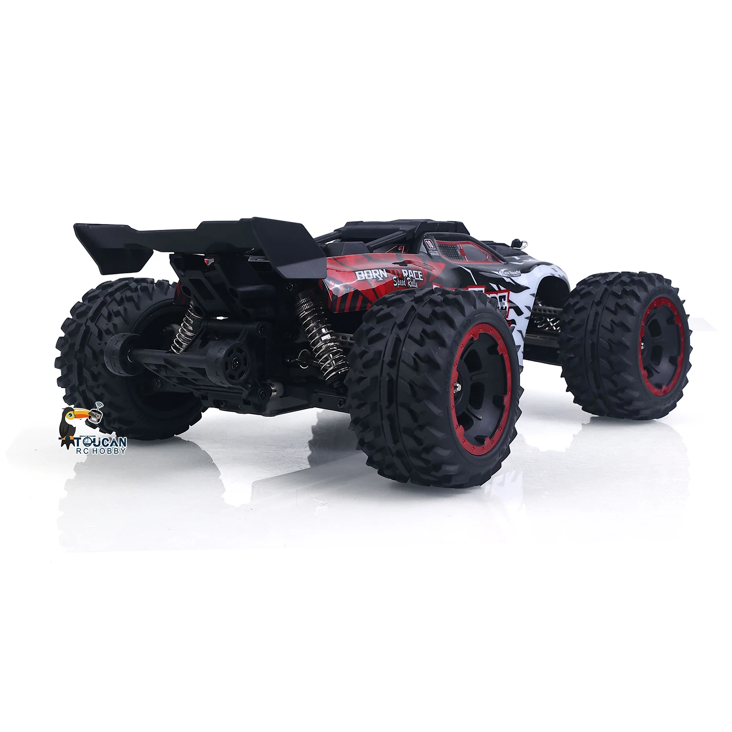 PVC-Gehäuse SCY 10101 1/10 4WD Ferngesteuertes Offroad-Auto RC Elektro-Großreifen-Truck mit Metall-Differential, Fahrbereit, LED-Licht – Detail 5