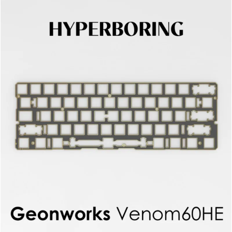 Geonworks Venom 60 HE Keyboard PCB Magnetic Switch Custom DIY