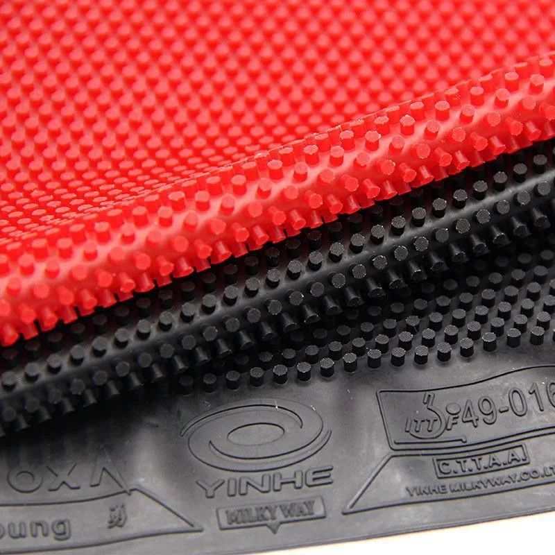 

YINHE Young Long Pips Table Tennis Rubber Cured/Uncured OX 2.1mm Particle Height ITTF Approved Ping Pong Rubber for Competition