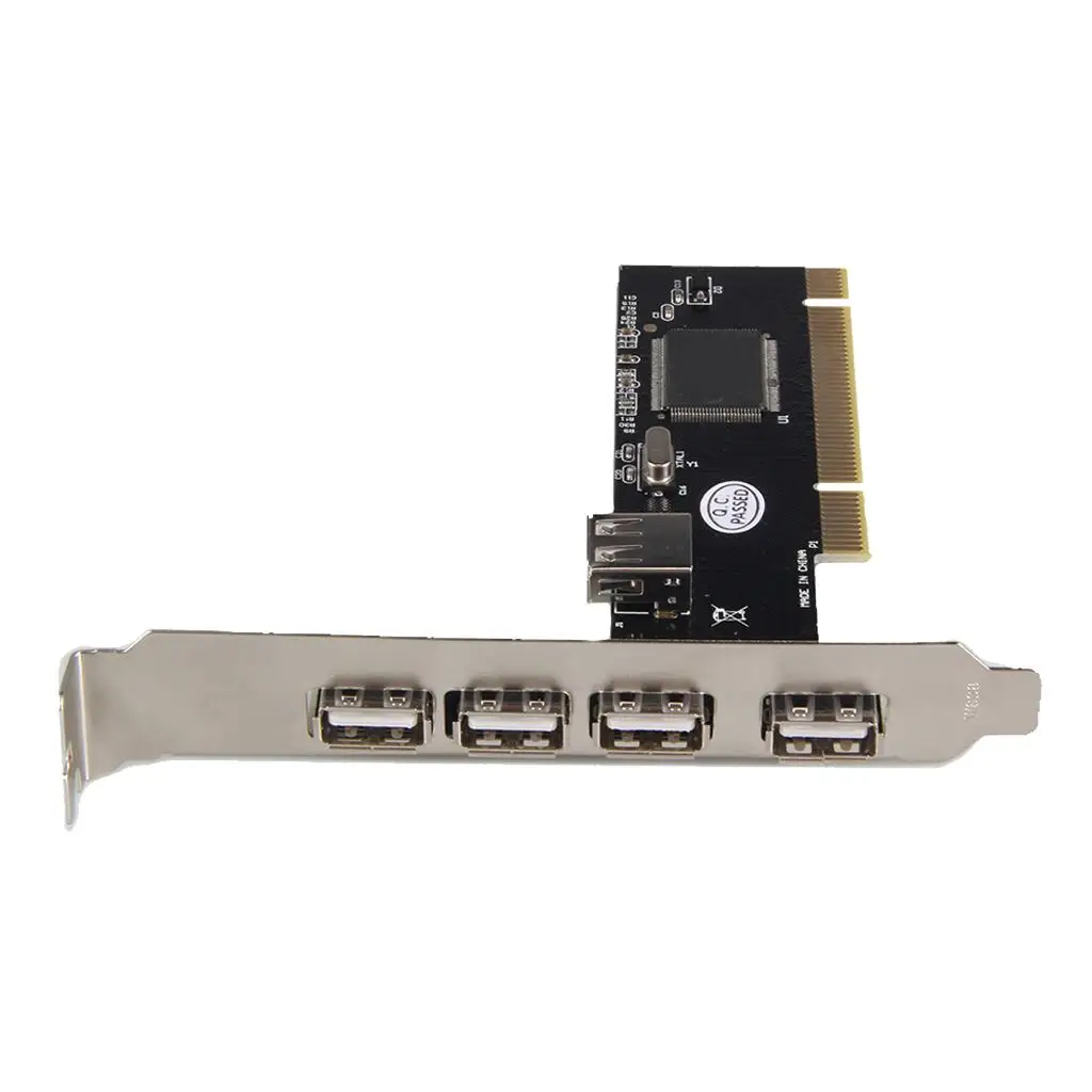 Karta PCI USB2.0, rozszerzenie 2-bitowe do 4-portowego kontrolera huba adaptera USB
