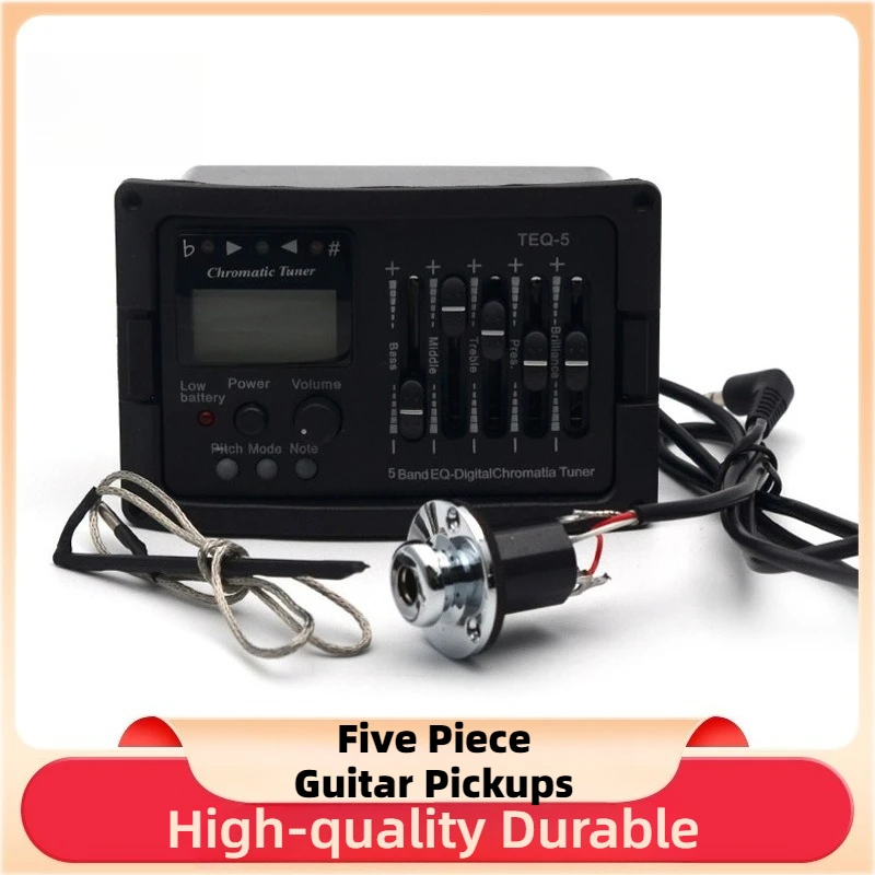 

Five Piece Guitar Pickups Professional High-quality Durable Acoustic Guitar Tuning Machine Musical Instrument Accessories
