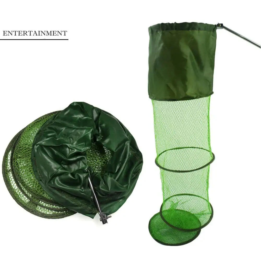 

Nets Durable Panfish Foldable Fish Net Small Mesh Fishing