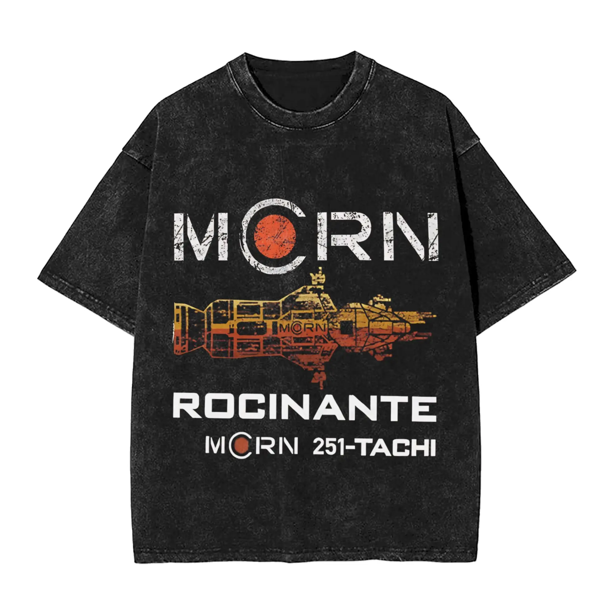The Expanse   T-Shirts for Men  Vintage Cotton Tees Crew Neck Short Sleeve T Shirt New Arrival Clothing