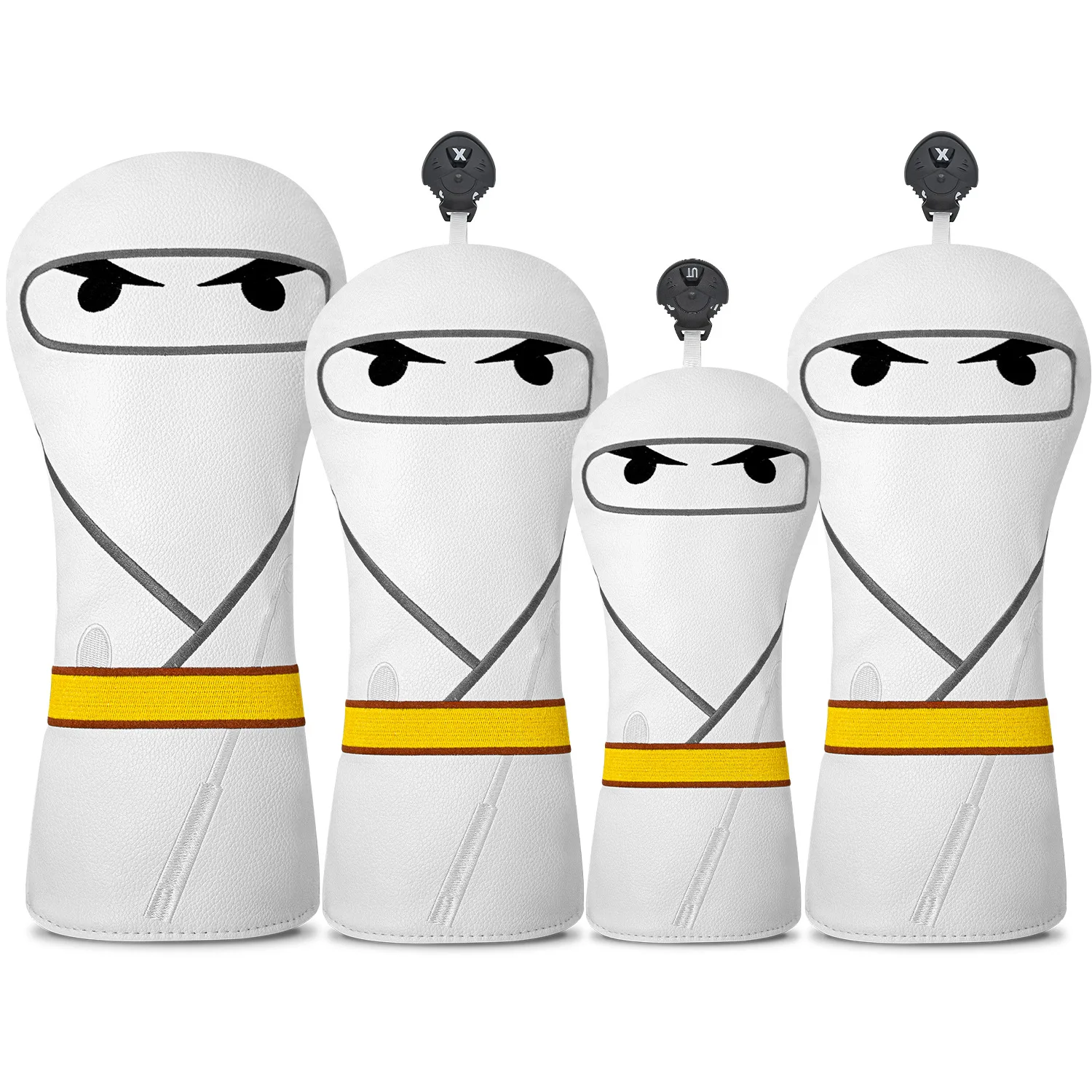 Golf Club Head Covers: PU ,Driver, 135UT, and Putter Head Covers – Creative Design for Club Head Protection - view 2