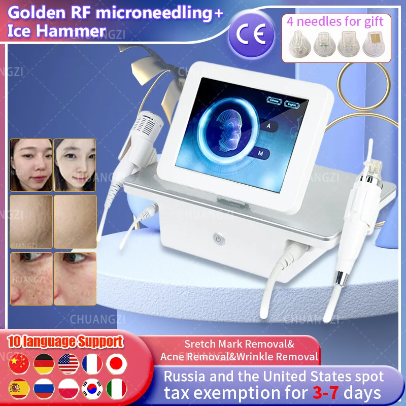 

Fractional Radiofrequency Repair Scar Shrink Pores Fade Scars Firming Tira Skin Beauty Instrument Machine Scar Removal