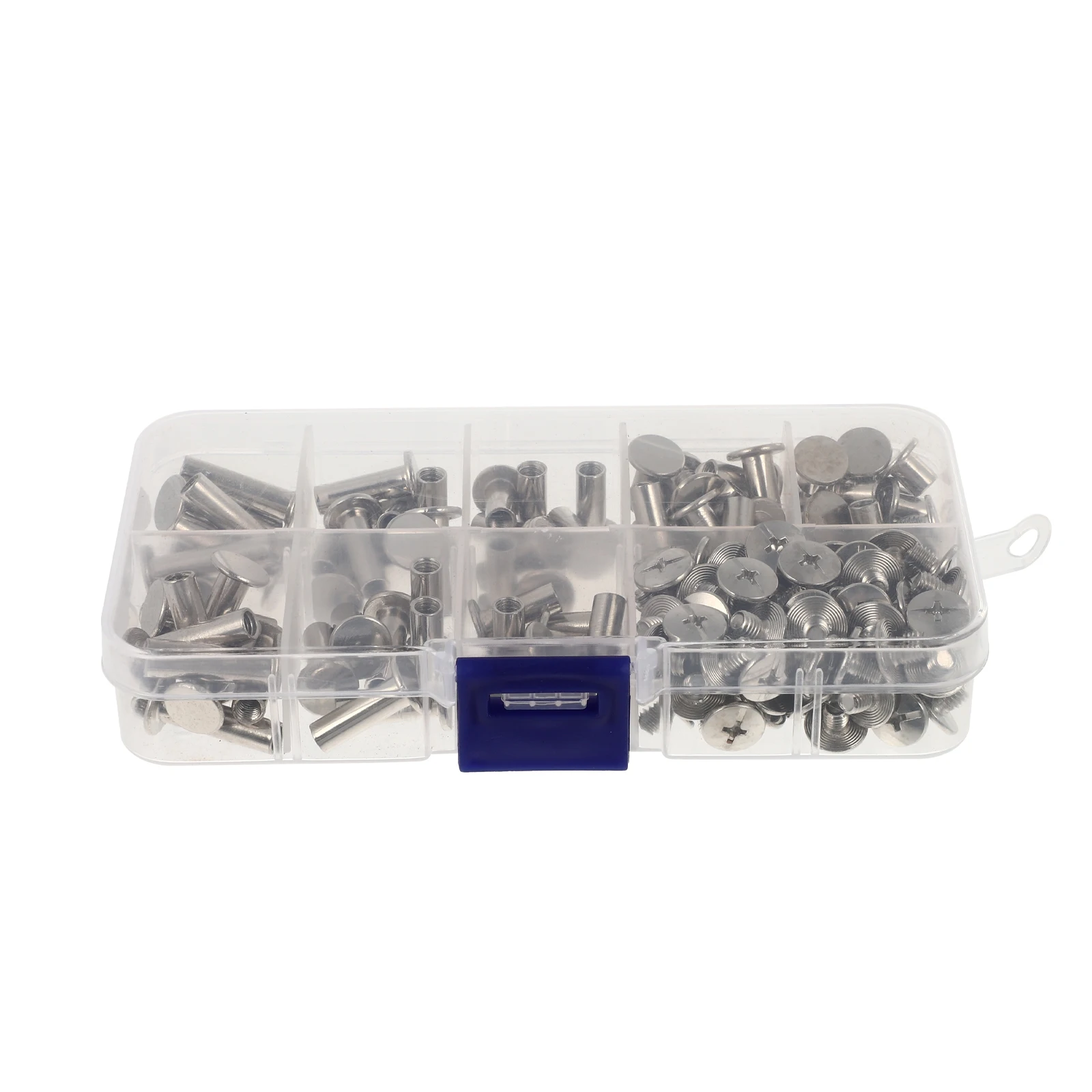 

Stainless Steel Rivets Easy to Install Binding Screws Post Carry Scrapbook Blinding Use