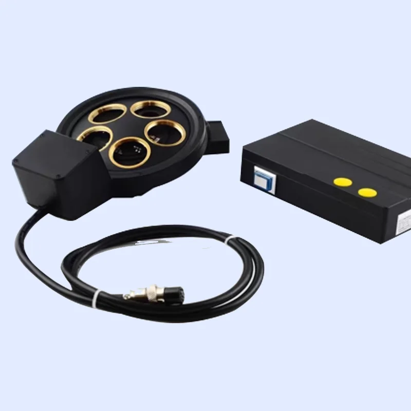 Encoded electric objective lens converter electric objective lens turntable/turret