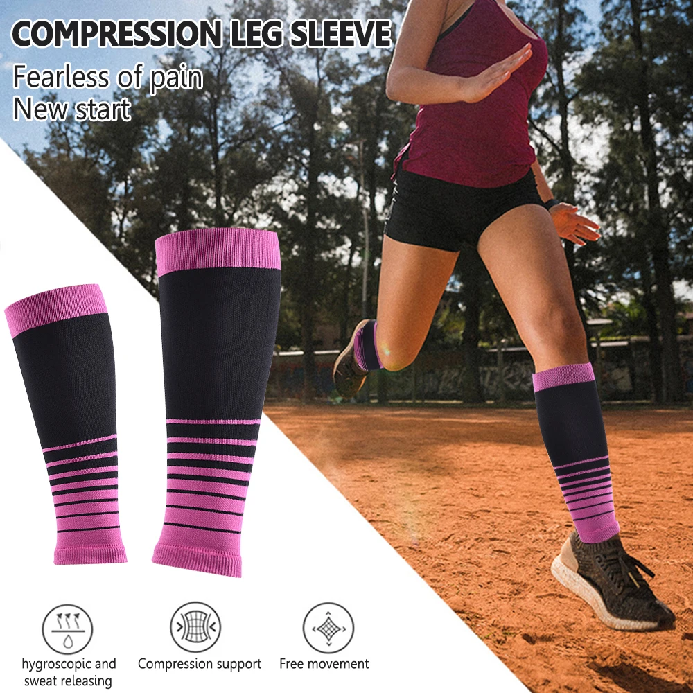 Compression Calf Sleeves (20-30mmHg) for Men & Women - Perfect Option to Our Compression Socks - For Running,Shin Splint,Nursing