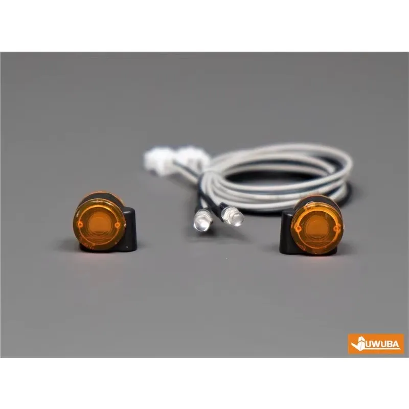 1/14 RC Truck Positie Licht Klaring Lamp LED Voor Tamiya 1/14 RC Tractor Truck King Hauler Globe Liner Onderdelen accessoires