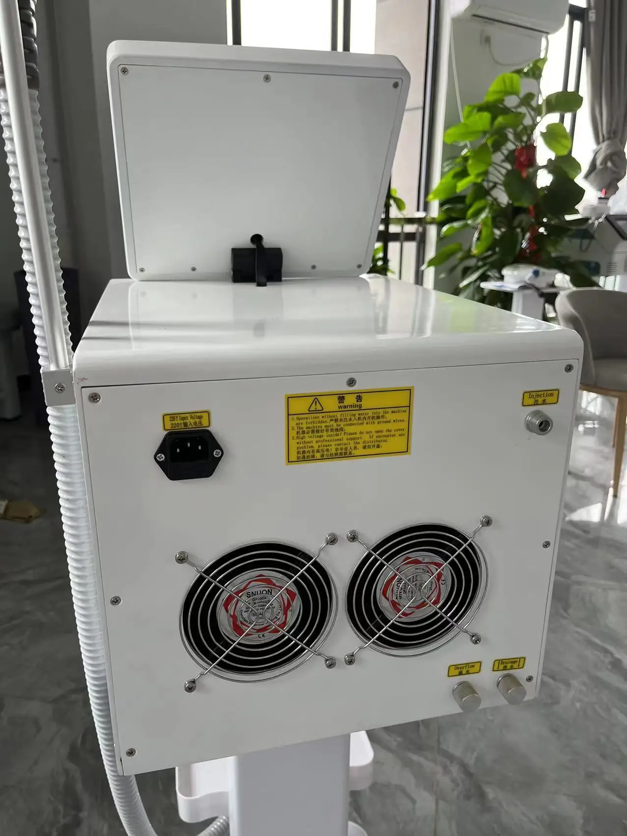 痛みのない高出力ダイオード脱毛機,痛みのない脱毛機,美容院,755nm, 808nm, 1064nm