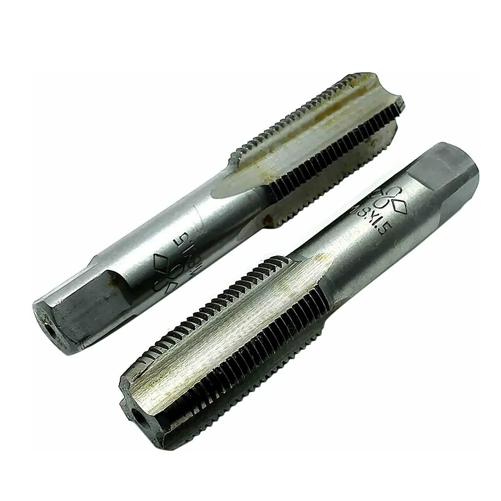 x 1.5mm Pitch Right Metric Taper Tap of Carbon Steel 8mm x 1.5mm Taper Design Total Length Approximately 88mm x