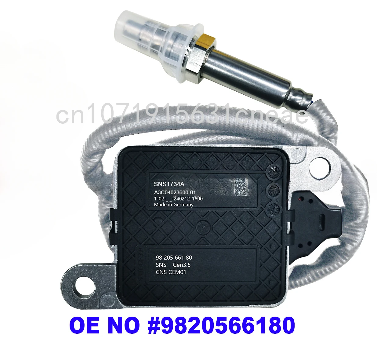 9820566180 Original New Front Nitrogen Oxide NOx Sensor For Peugeot Boxer Fiat Ducato Citroen Relay 2019