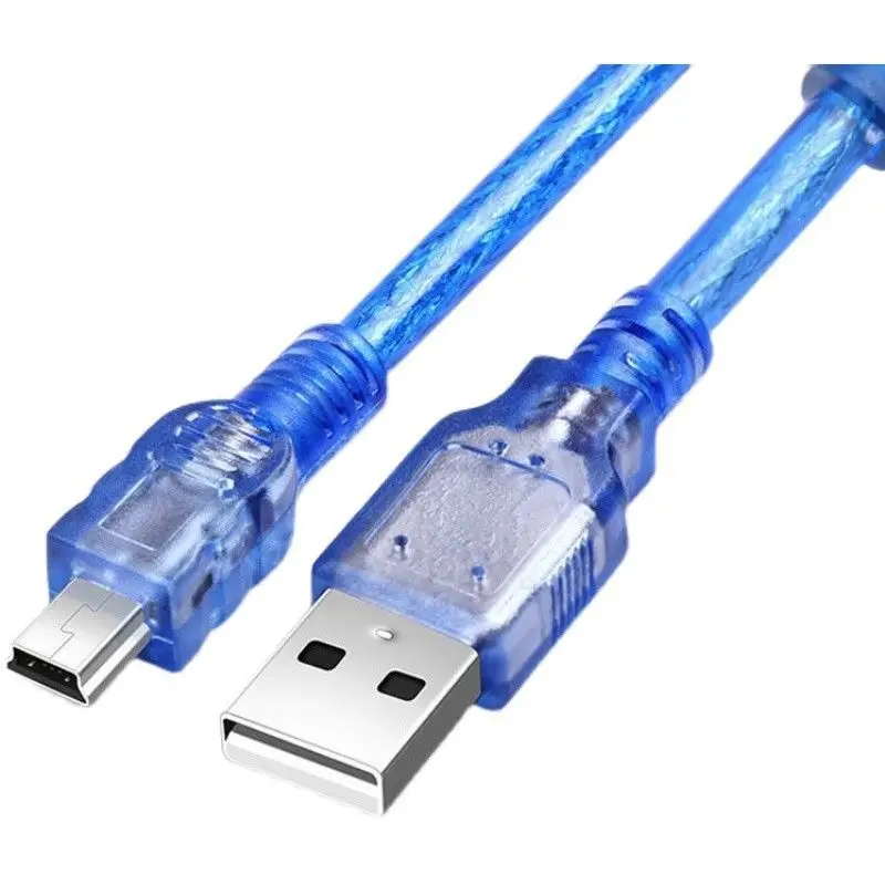 USB2.0 MiniUSB T-Type Cable 5P Data Connection Charging Line for Mobile Hard Disk Camera Speakers Navigation Digital Camera