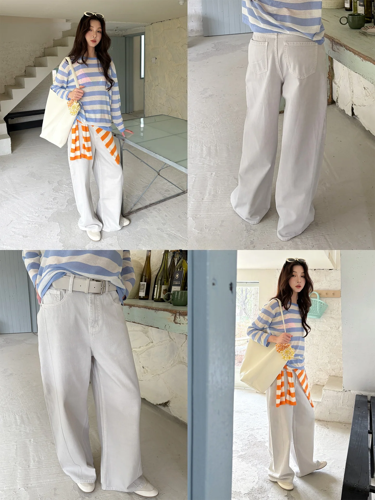 

Spring New Women's Loose Straight Leg Jeans Casual Comfortable Retro Style High Waist Cotton Denim Pants Ladies Fashion