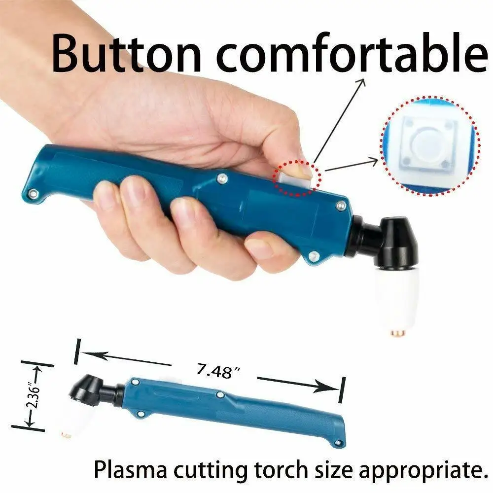 Imagem -04 - Pistola de Tocha de Corte de Plasma Concluída 3m 12 Pés Pt31 Lg40 Cut50d Cut50 Ct312 Cut40