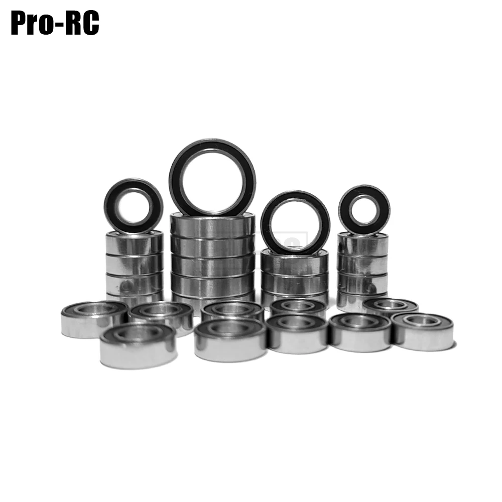 1Set Complete Ball Bearing Kit Fit Axial 1/10 RBX10 Ryft 4WD Brushless Rock Bouncer RTR Single / 2-Speed Trans Rc Car Part