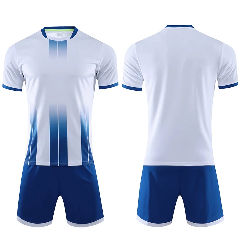 Short Sleeve Men'S Game Training Design Ball Uniform Adult Sports Set
