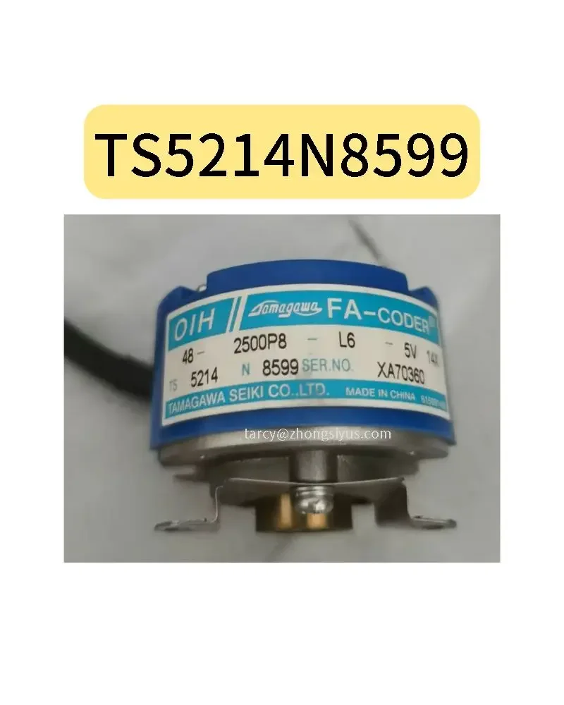 

TS5214N8599 OIH48-2500P8-L6-5V second-hand servo motor encoder, in stock, tested ok， function normally