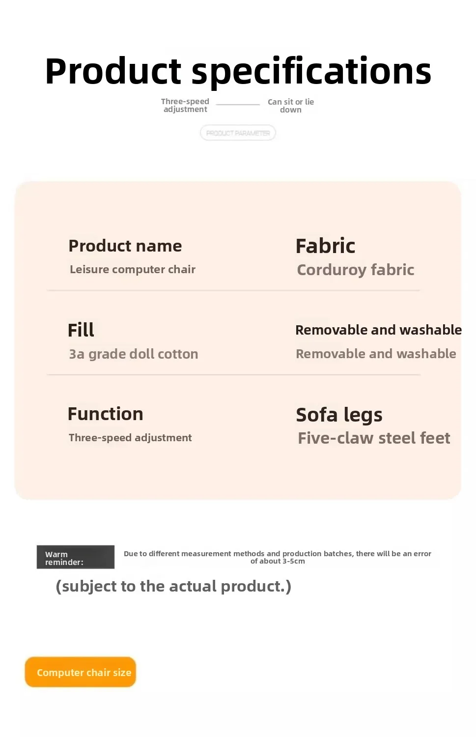 Lazy, Computer Chair, Comfortable, Sedentary, Chair, Bedroom, Dormitory, Desk, Home, Backrest, Boss Chair, E-sports