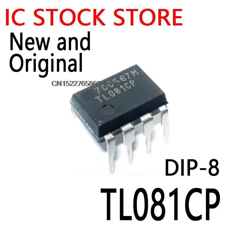 10PCS New and Original  DIP-8 TL081  TL081C  IC TL081CP