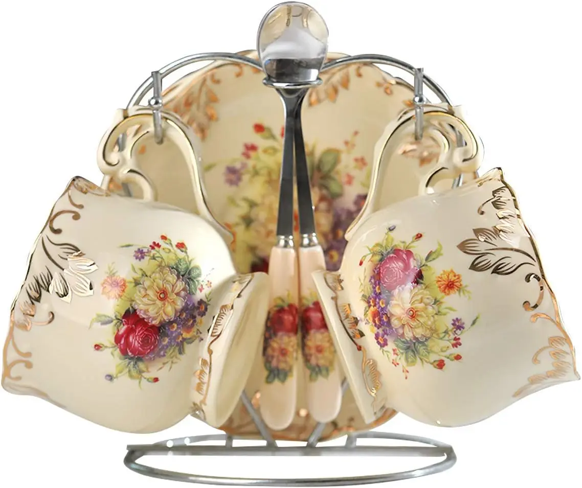 Vintage Floral Porc…