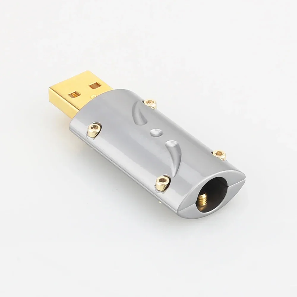 

Viborg UA201/UB201 HI-END 24K Gold Plated USB2.0 Plug USB A, USB B Connector for DIY HiFi USB Cable