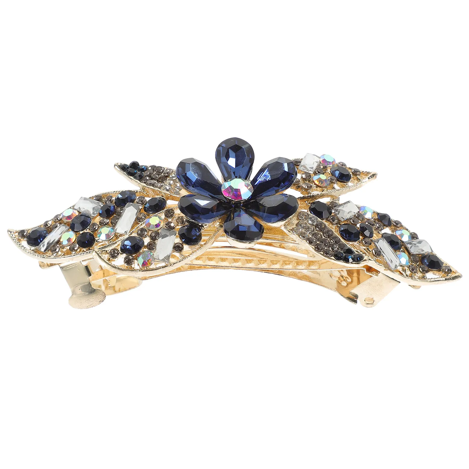 

Элегантная заколка для волос со стразами, декоративный аксессуар для макияжа, не оставляющий заломов, украшение для волос, подарок для подростков