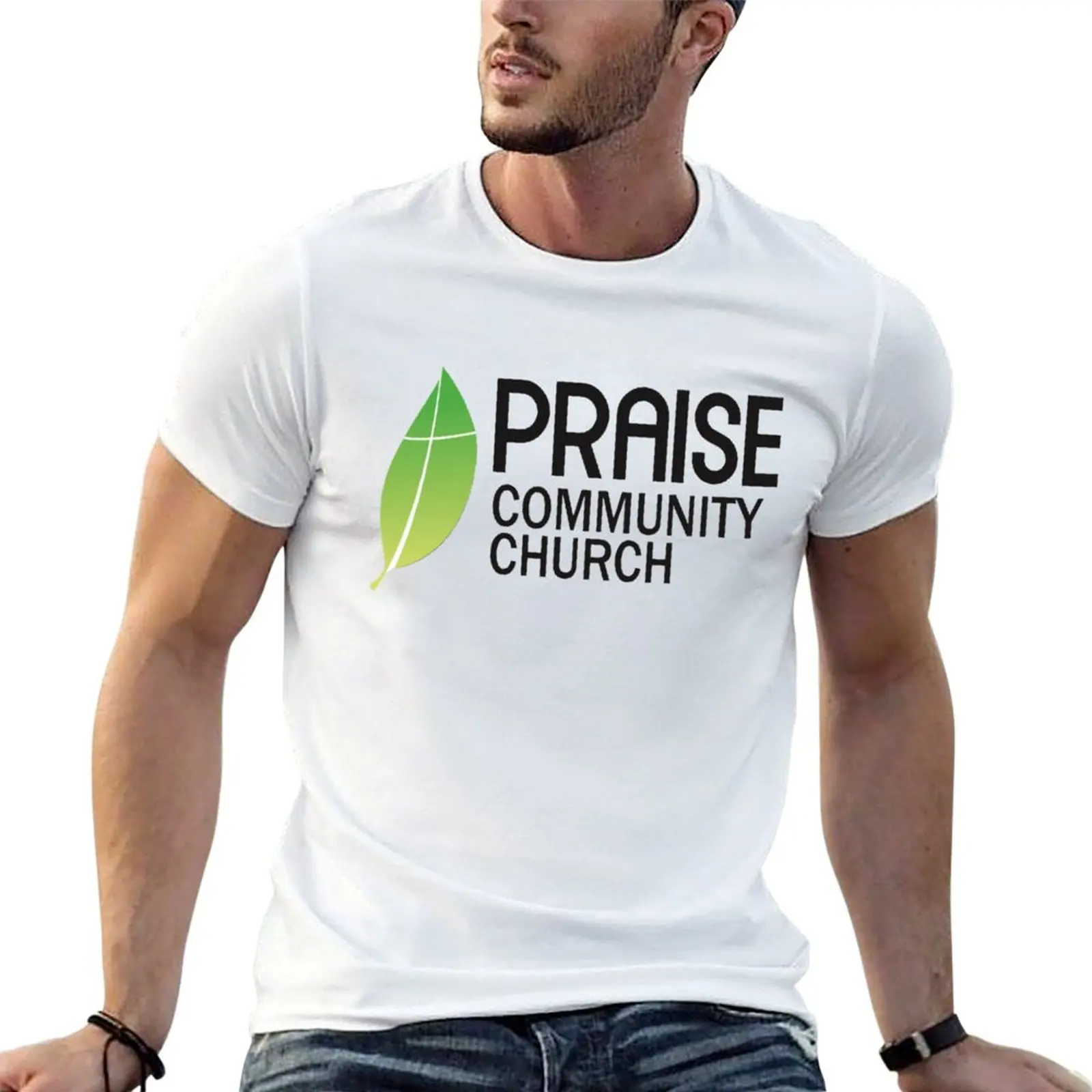 

t graphic man Church Community shirts cotton Praise t T-Shirt mens shirt