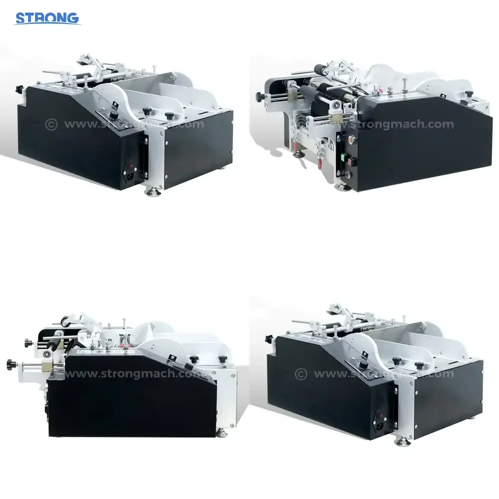 

Semi Automatic Paste Glue Labeling Machine Cold Adhesive Labeler for Glass Bottle Wine Bottle and Food Can Jars