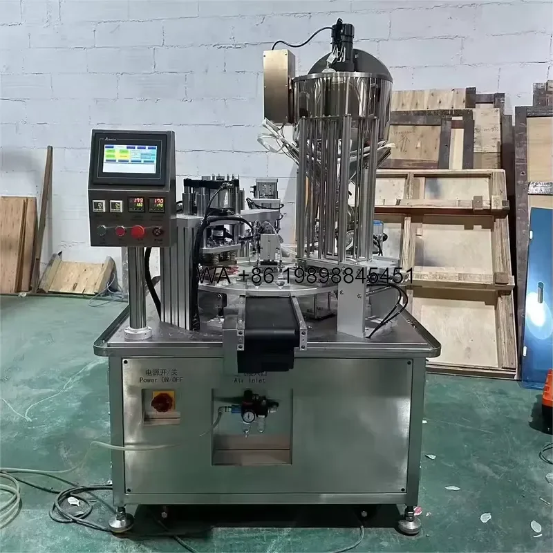 Wmwmnu Automatic Paste and Honey Jar Spoon Filling Sealing