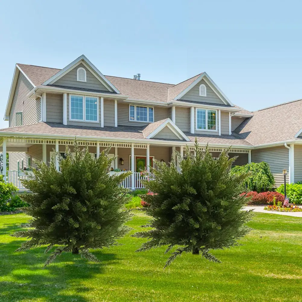 

Artificial Topiary Ball Trees Faux Topiary Plants Outdoor Faux Topiary Ball Trees with for Front for Backyard for Anywhere