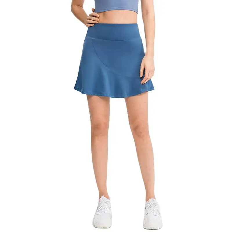 Culottes de tenis para mujer, pantalones cortos deportivos para ciclismo, falda para porristas, faldas antiexposición para correr, entrenamiento de bádminton, Fitness al aire libre