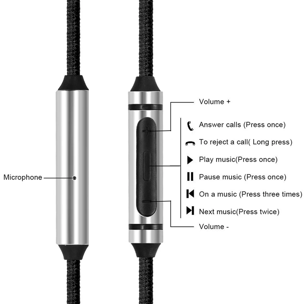 OFC Replacement Nylon Braided Cable Extension Cord for Takstar Pro82 Pro 82 Headphones